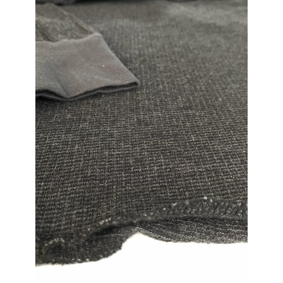 Roark 2 Button Henley Range Rat Slub Waffle Pullover Charcoal Gray Men’s Large - Picture 5 of 14